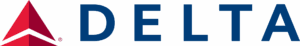 Delta logo with a red triangle